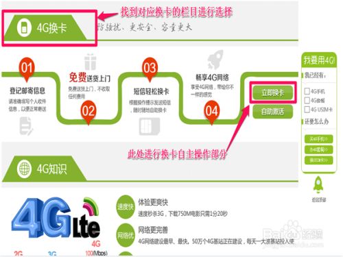 自助申请免费移动4G电话卡
